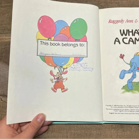 Raggedy Ann & Andy's Grow-and-Learn Library Books (5,6,7) x3 Hardcover 1988 - Picture 4 of 12